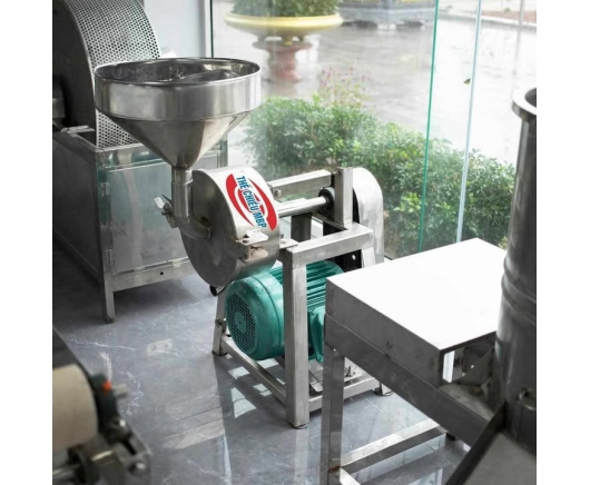 Máy xay gạo inox dạng búa đập 